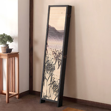 6 Panel Umazu Pine Wood Room Divider